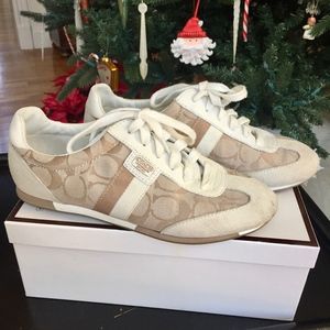 Coach sneakers w/box